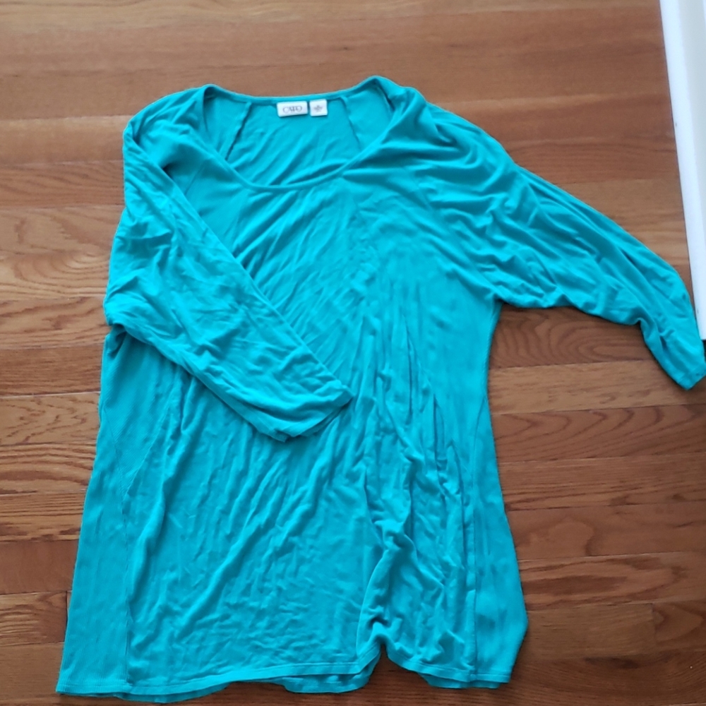 Catos Blue Top Sz XL
